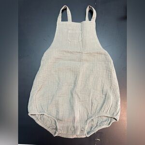 Rylee + Cru Criss Cross Romper in color “Pool” NWT